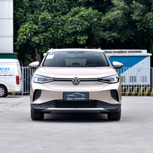 Online Wholesale 4 Wheels New Energy Vw-Id4 Crozz Electric Suv Car